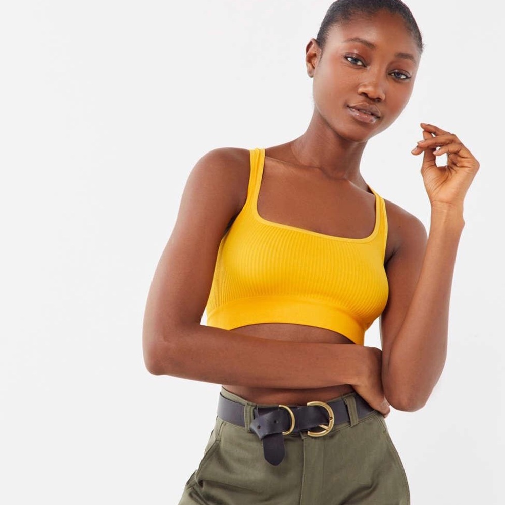 Ribbed Bra Top